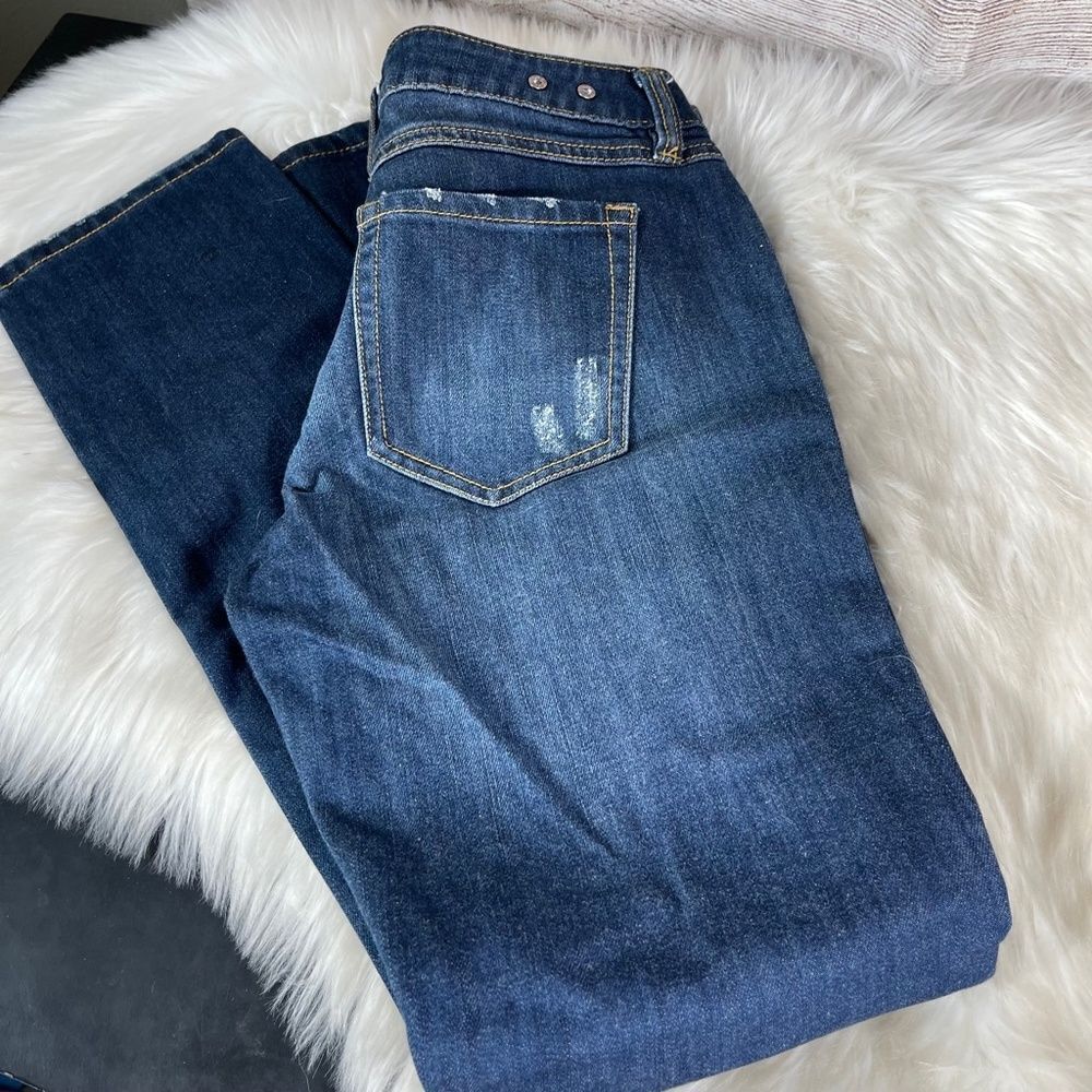 Cabi Distressed Slim Boyfriend Jeans Style‎ 3045 Sz 2